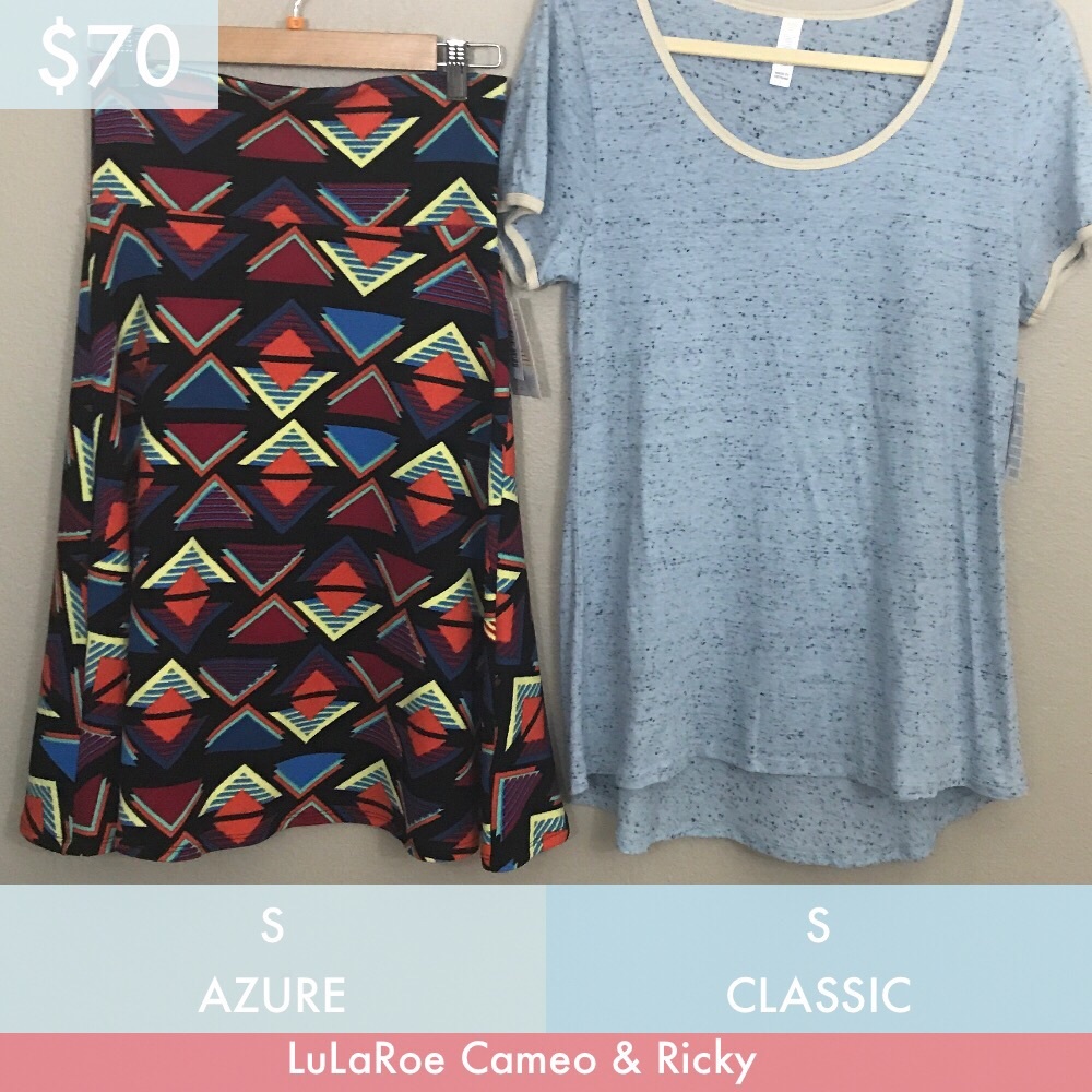 S Azure and Classic Tee from LuLaRoe!